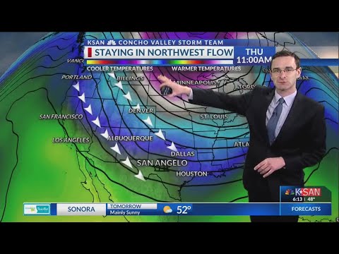 KSAN 6pm Weather - Tuesday January 22, 2019