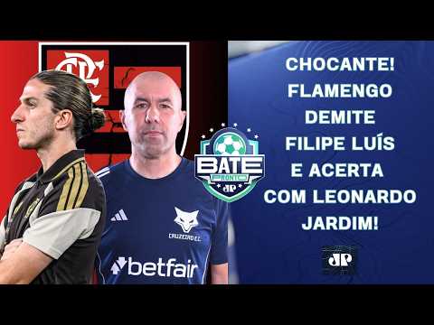 FILIPE LUÍS É DEMITIDO DO FLAMENGO; LEONARDO JARDIM SERÁ O NOVO TÉCNICO! CHOCANTE? | BATE-PRONTO