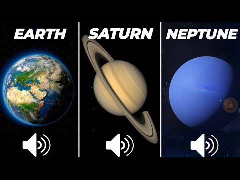 Sounds of the Planets in the Solar System!