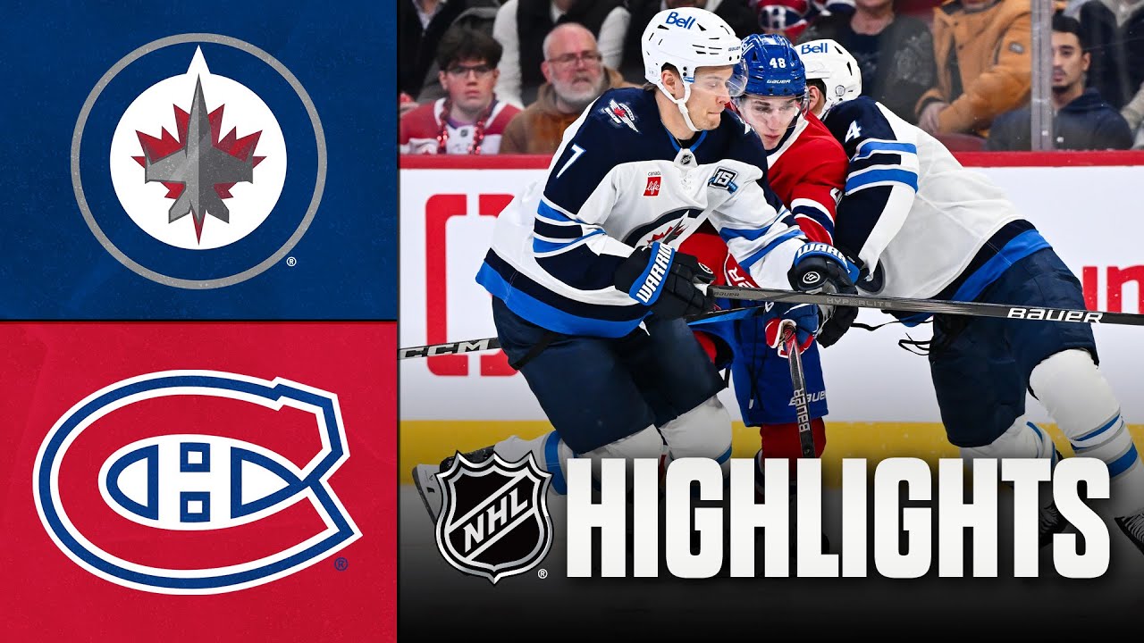 Jets vs. Canadiens | NHL Highlights | December 03, 2025