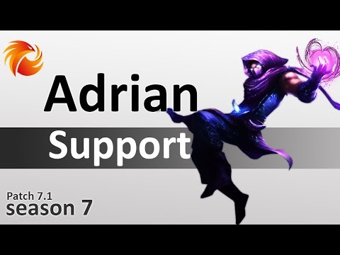 P1 Adrian : Malzahar vs Vel'Koz | Support | NA LOL | Patch 7.1 | Season7