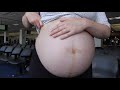 Pregnant Woman Waiting On A Flight
