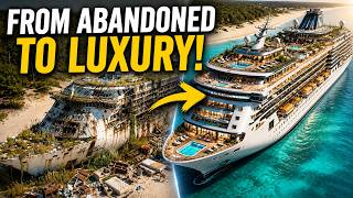 99-Year-Old Abandoned Cruise Ship — From Ruin to Luxury Ocean Mansion