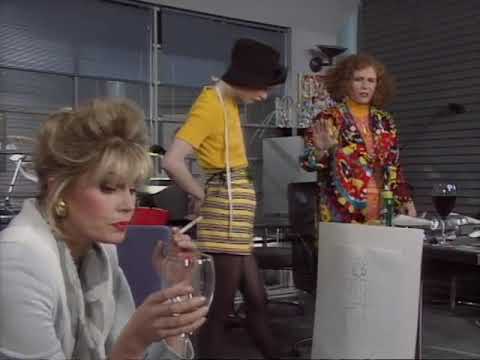 Jane Horrocks from Absolutely Fabulous (Pantyhose scene)
