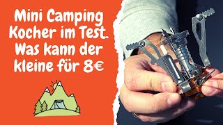 Der Ultimative Mini Gaskocher für Camping und Outdoor !!