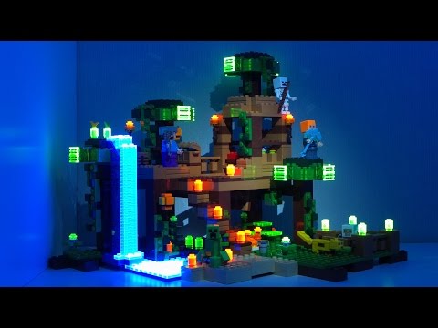 Vidéo LEGO Minecraft 21125 : La cabane dans l'arbre de la jungle