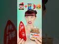 ASMR Nutella Challenge Blue Takis Gummy Burger Mukbang Challenge
