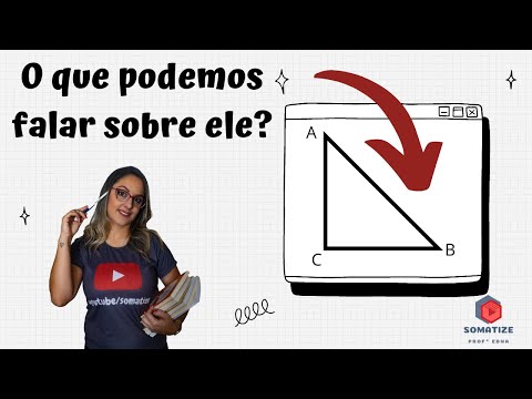 O que podemos afirmar sobre o triângulo retângulo? Somatize - Professora Edna Mendes