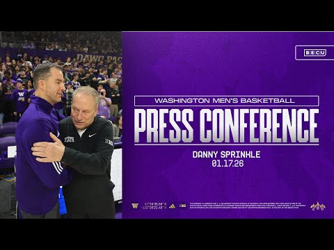 Head Coach Danny Sprinkle Postgame Press Conference: Michigan State