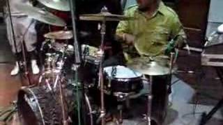 Buddy Playing drums in South africa