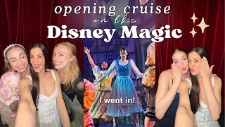 Opening Cruise on the Disney Magic 💫 | MainStage Swing