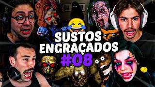 SUSTOS ENGRAÇADOS NAS LIVES #08