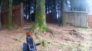 preview picture of video 'Airsoft Defend the Fort ! - Conflict Zone Airsoft Woodland'