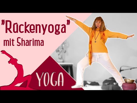 Rückenyogastunde Mittelstufe mit Sharima - Yoga Vidya Mittelstufe 09:15 Uhr 06.11.2020