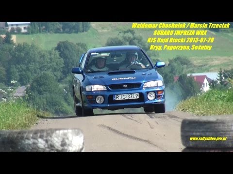 Waldemar Chochołek / Marcin Trzeciak - SUBARU IMPREZA WRX - KJS Rajd Biecki 2013-07-28