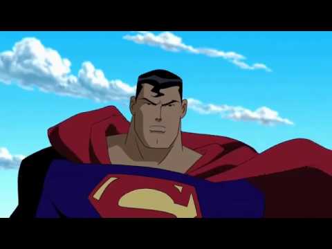 Super Man mostra a verdadeira extensão da sua força   Liga da Justiça sem Limites