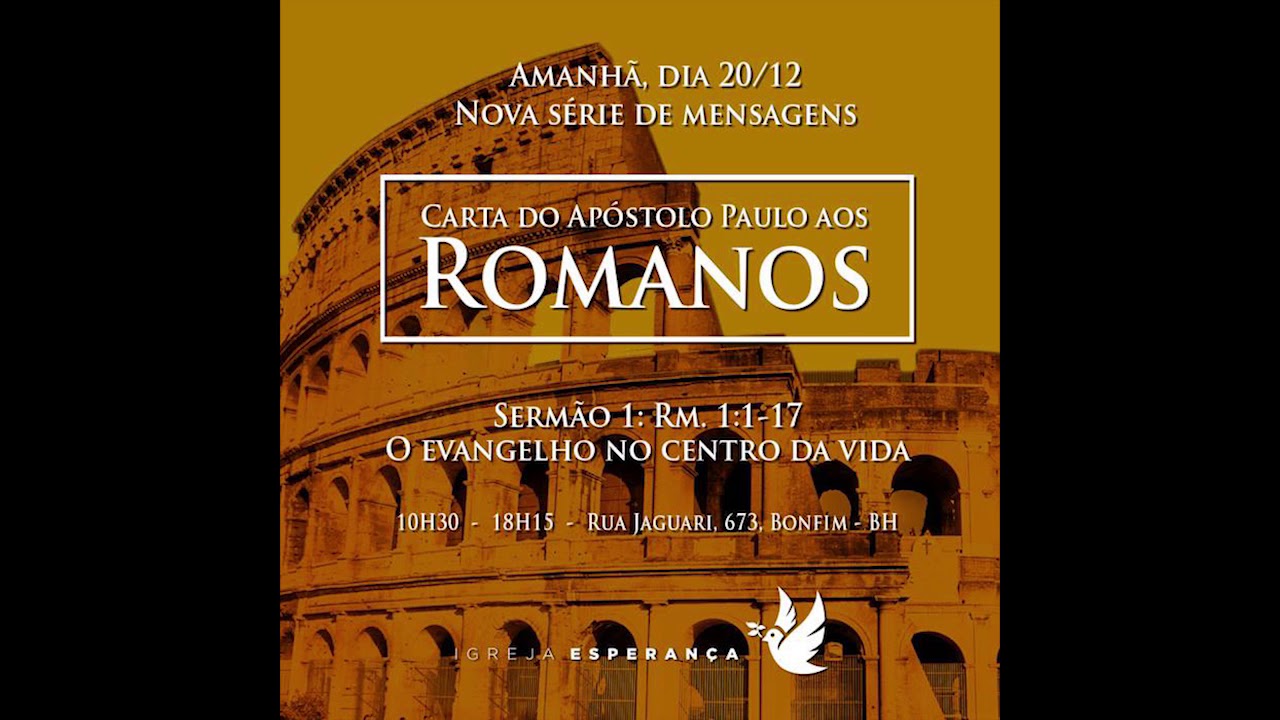 1. O Evangelho no Centro da Vida - Guilherme de Carvalho