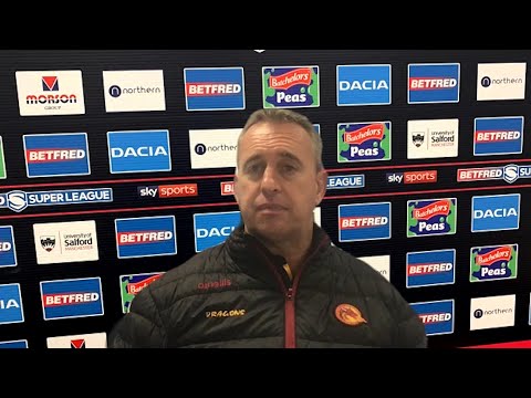 Réactions d'après match Salford