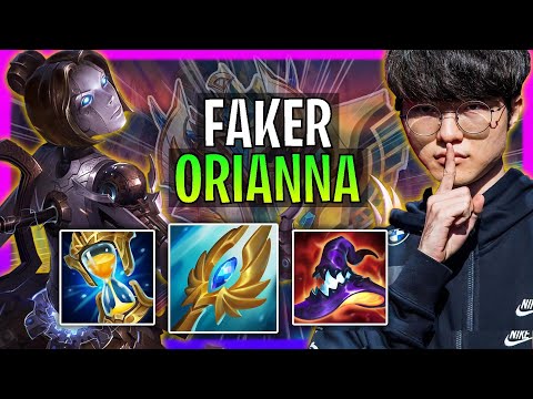 T1 Faker Plays Orianna Mid vs Akali! | Season 2024