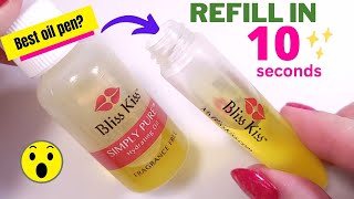 Bliss Kiss nail oil squeezable pen | No leaks! Easiest pen to use