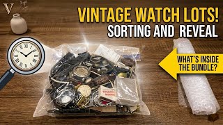 I paid $90 for 2 vintage watch lots! Collection worthy or junk?