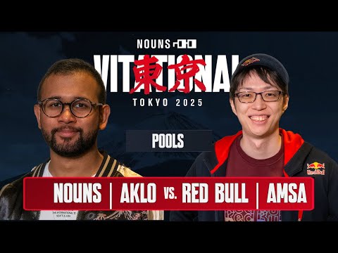Nouns | Aklo (Fox) vs Red Bull | Amsa (Yoshi) Nounsvitational Tokyo 2025 Pools