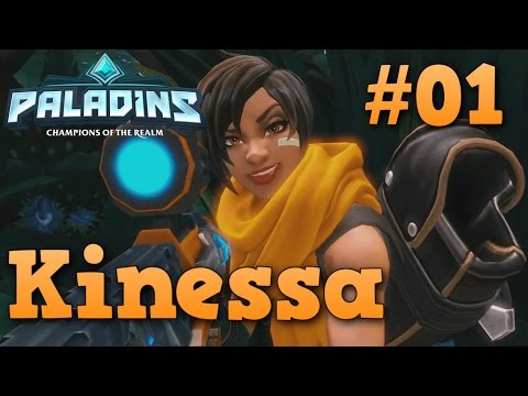 Paladins | Kinessa | Todo muy nuevo ! Nuevo juego para el canal | Gameplay Español