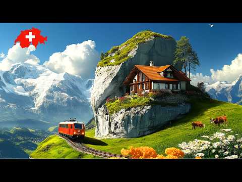 🇨🇭 Most Beautiful Places In Switzerland That You Must Visit 🇨🇭 Switzerland Walking Tour 4K