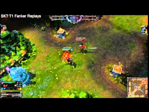 SKT T1 Faker Zed vs Yasuo  SAMSUNG dade (solo 1vs1)