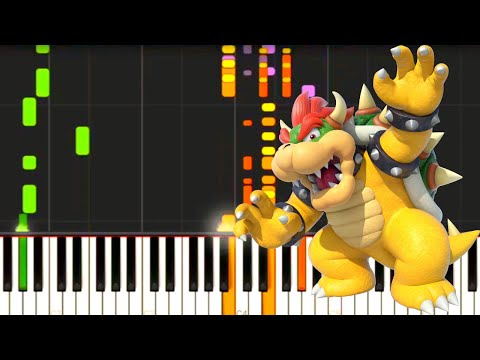 Bowser Battle  Super Mario World  Piano Music