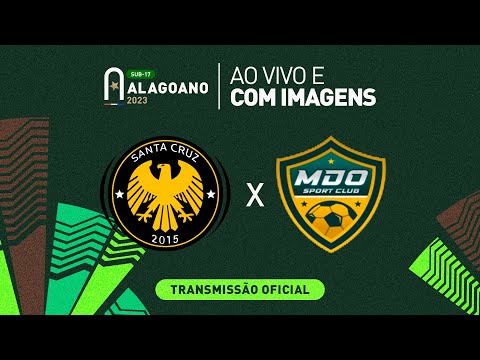 Santa Cruz x Sport MDO - 1ª FASE - ALAGOANO SUB 17