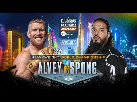 Sam Alvey vs. Tyrone Spong Full Fight | Karate Combat 54