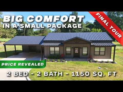 This 1150 Sq Ft Barndominium Feels Huge Inside – Pricing Included!