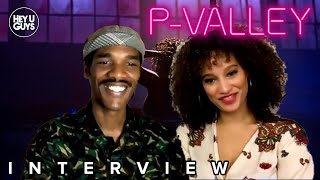 Elarica Johnson & Parker Sawyers Interview - P-Valley Season 1 video