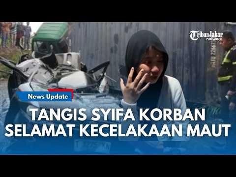 KESAKSIAN SYIFA, Anak yang Selamat dari Tragedi Kontainer Renggut Nyawa Orang Tuanya