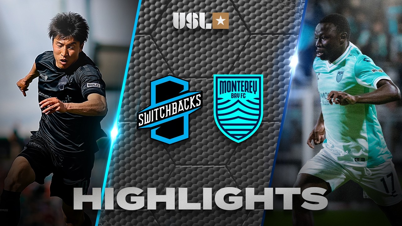 Colorado Springs Switchbacks vs Monterey Bay Highlights