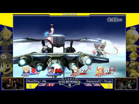 TBH6 Doubles  WINNERS SEMIS - Mew2King + Ally vs Rayquaza07 + Ryuga - Wii U