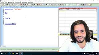 AULA 8 - APRENDENDO A PROGRAMAR - COMO USAR VETORES NO VISUALG