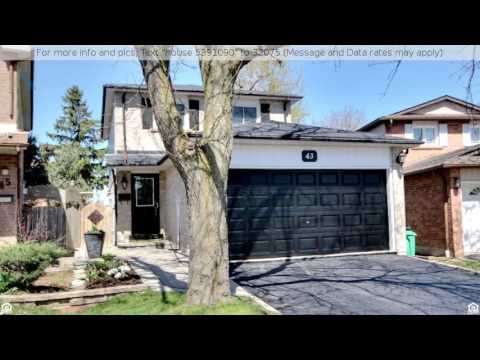 Priced at $599,800 - 43 Talbot Street, Brampton, ON L6X 2P4