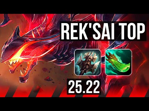 REK'SAI vs RENEKTON (TOP) | KR Master | 25.22