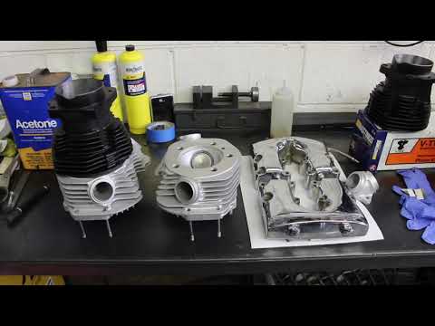 Harley Davidson Shovelhead top end rebuild.