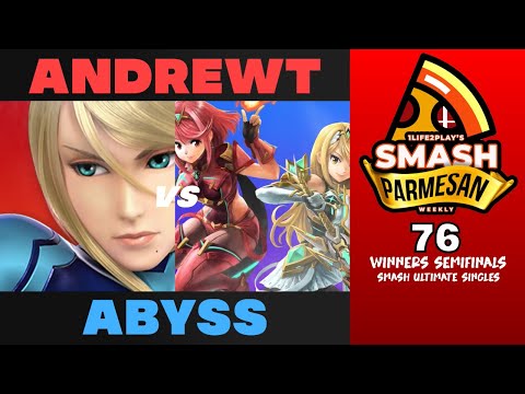 AndrewT vs Abyss - Smash Ultimate Singles Winners Semifinals Smash Parmesan 76 - Zero Suit Samus vs