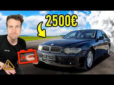 GÜNSTIGER LUXUS oder KOSTENFALLE? ICH KAUFE EINEN GÜNSTIGEN BMW 7er E65