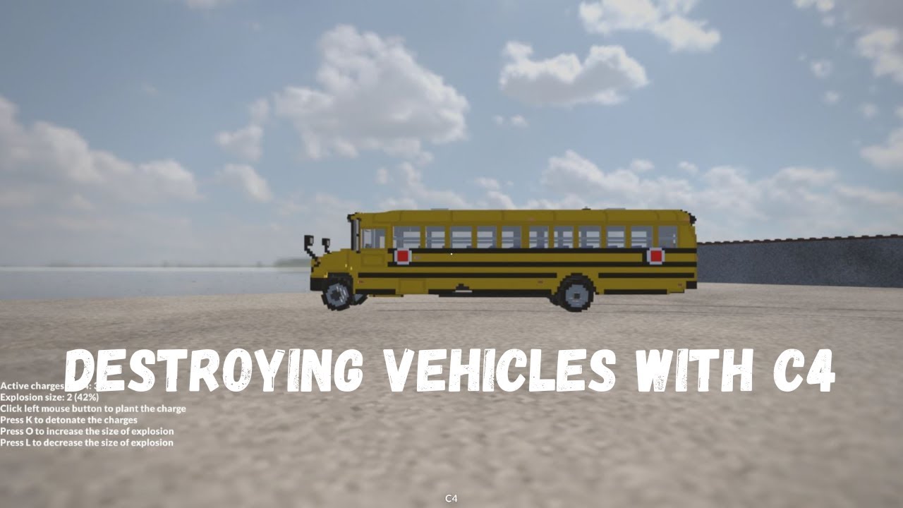 Destroying Vehicles With C4 | Teardown