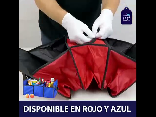 Vídeo relacionado con ATHLON TOOLS Bolsa organizadora para el maletero, caja plegable para el coche, reforzada y robusta, antideslizante