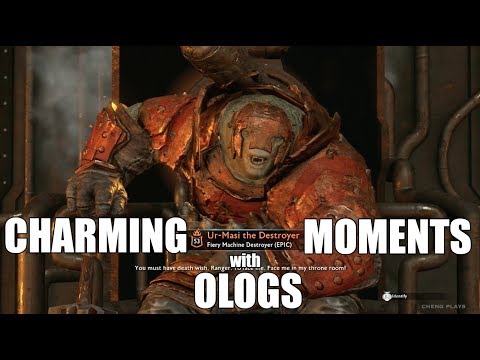 Middle-Earth Shadow of War :  Compilation of the Best Moments with Olog Captains