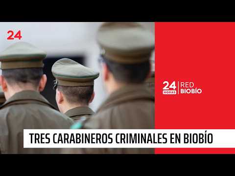 Asociación criminal y otros delitos: tres carabineros son detenidos tras allanamientos en el Biobío