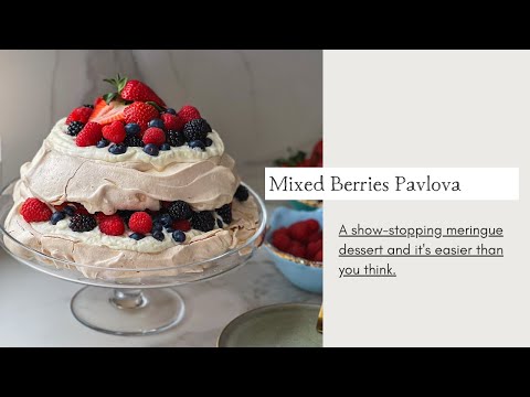 Mixed Berries Pavlova