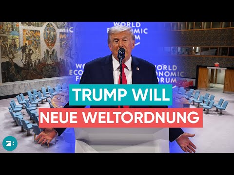 Video Thumbnail: Trump-Schock in Davos: Er will eigenen Friedensrat "Board of Peace"
