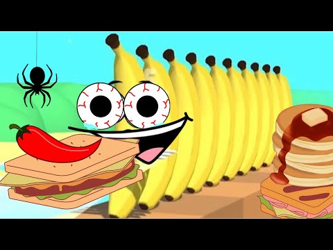 Sandwich Runner VS Pancake Run VS Tall Man Run | Satisfying Mobile Games | Gameplay